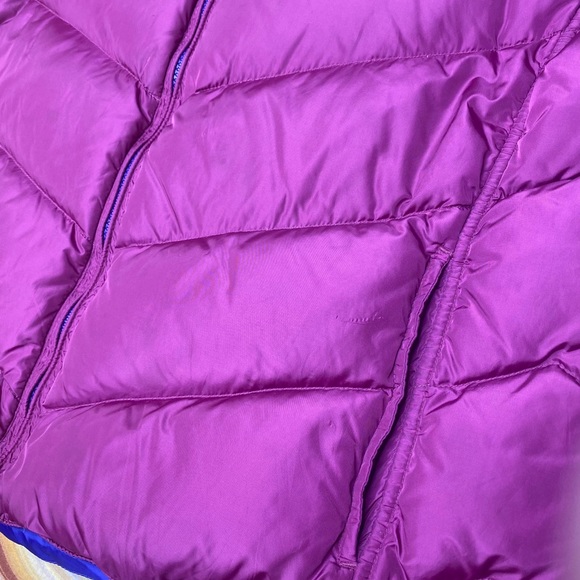 Vintage Woolrich Down Puffer Jacket Reversible - Picture 8 of 9